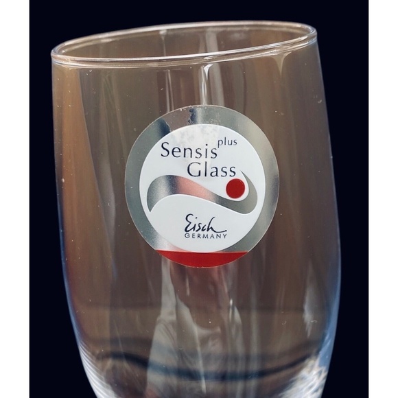 Set Of 2 Eisch Sensis Plus Breathable 9.25” Champagne Flutes NEW- USA Shipper - Picture 5 of 6